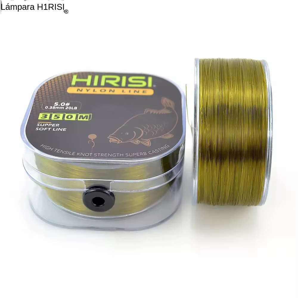 Línea de pesca para carpa súper fuerte monofilamento japonés nylon