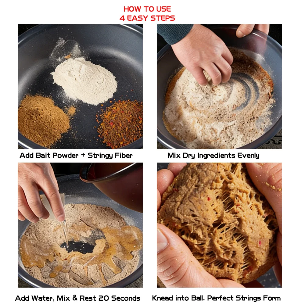Textura del gluten de trigo en acción
