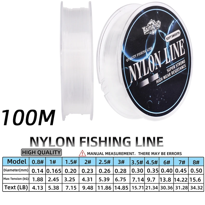 Línea extendida para pesca