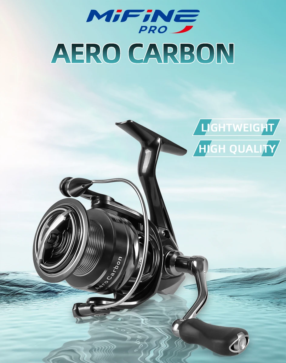 Carrete MIFINE AERO CARBON en detalle