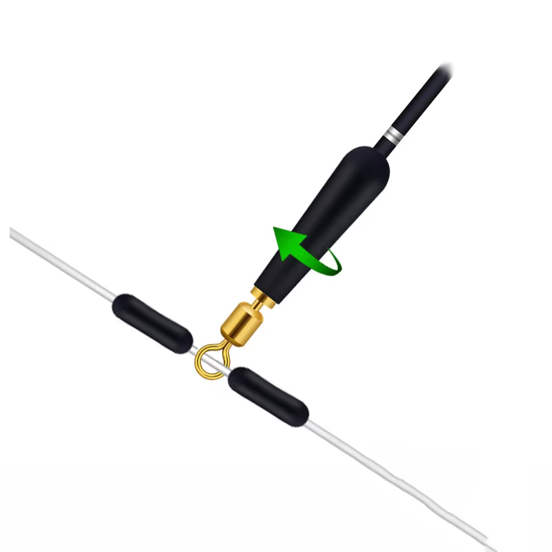 UDS-100 Flotadores de deriva para pesca - Accesorios: goma y cobre - imagen 4