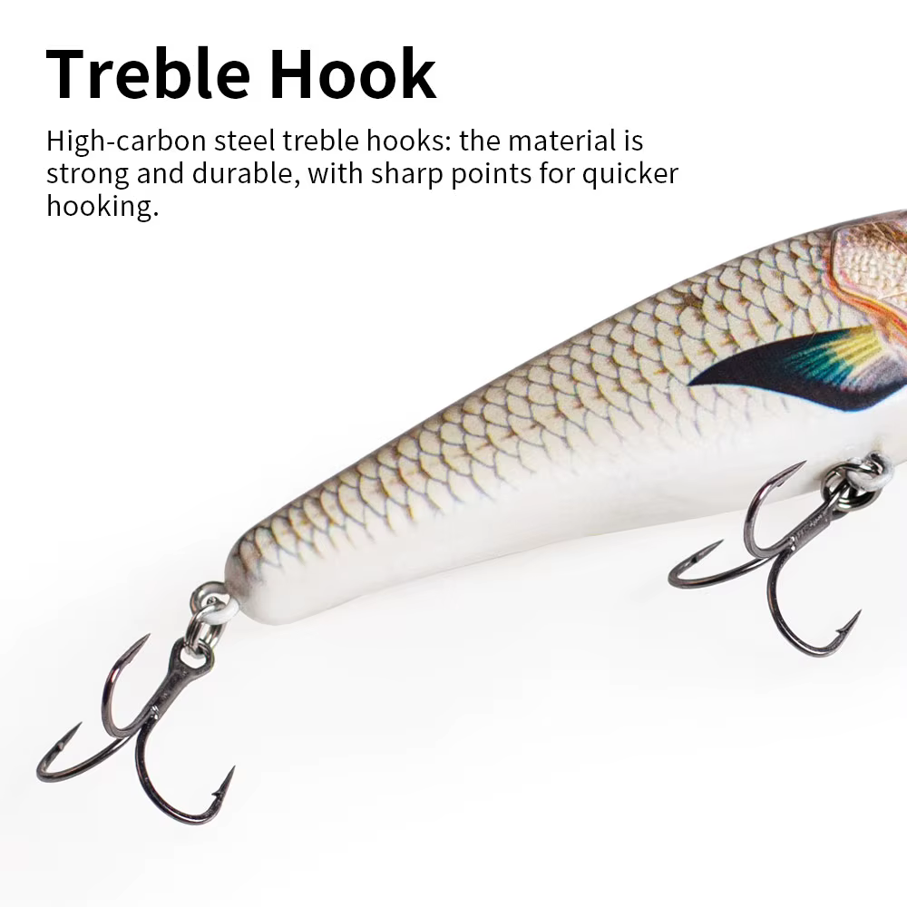 Señuelo VIB Hanlin 125mm para Lucio – Hundimiento lento 40g - imagen 2