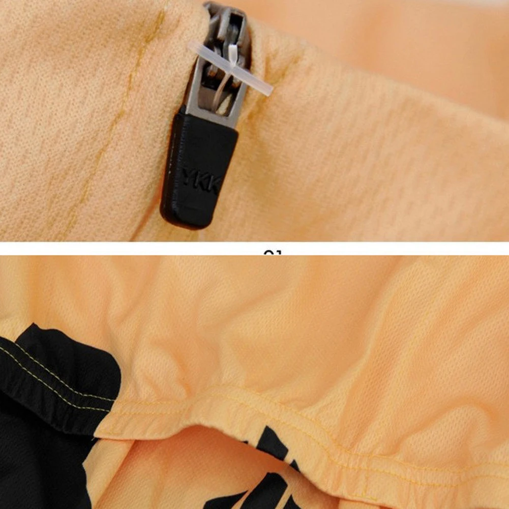 Traje MTB de verano con maillot manga corta y culotte con gel - imagen 4