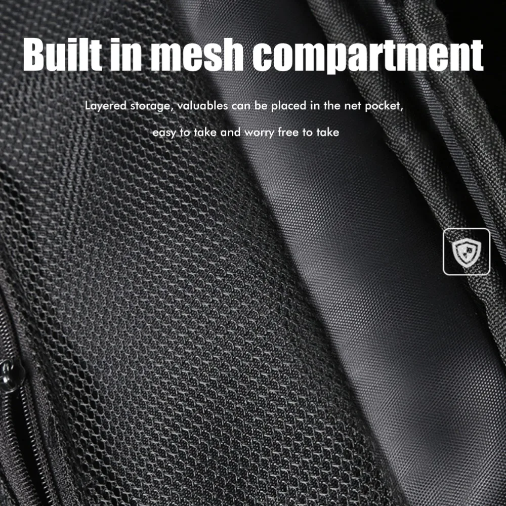 Bolsa delantera para bicicleta gran capacidad con correa desmontable - imagen 3
