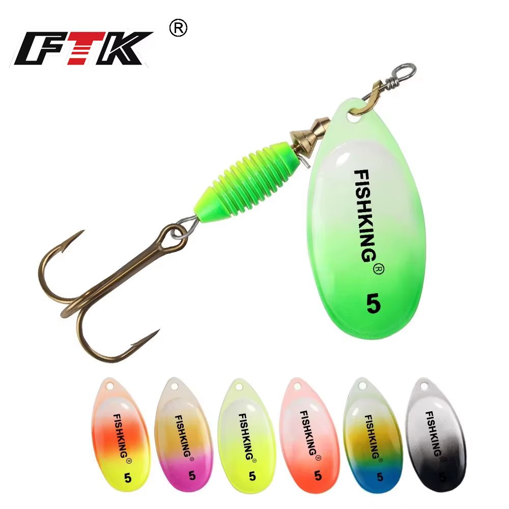Spinner FTK para Lucio – Señuelo duro con anzuelo triple