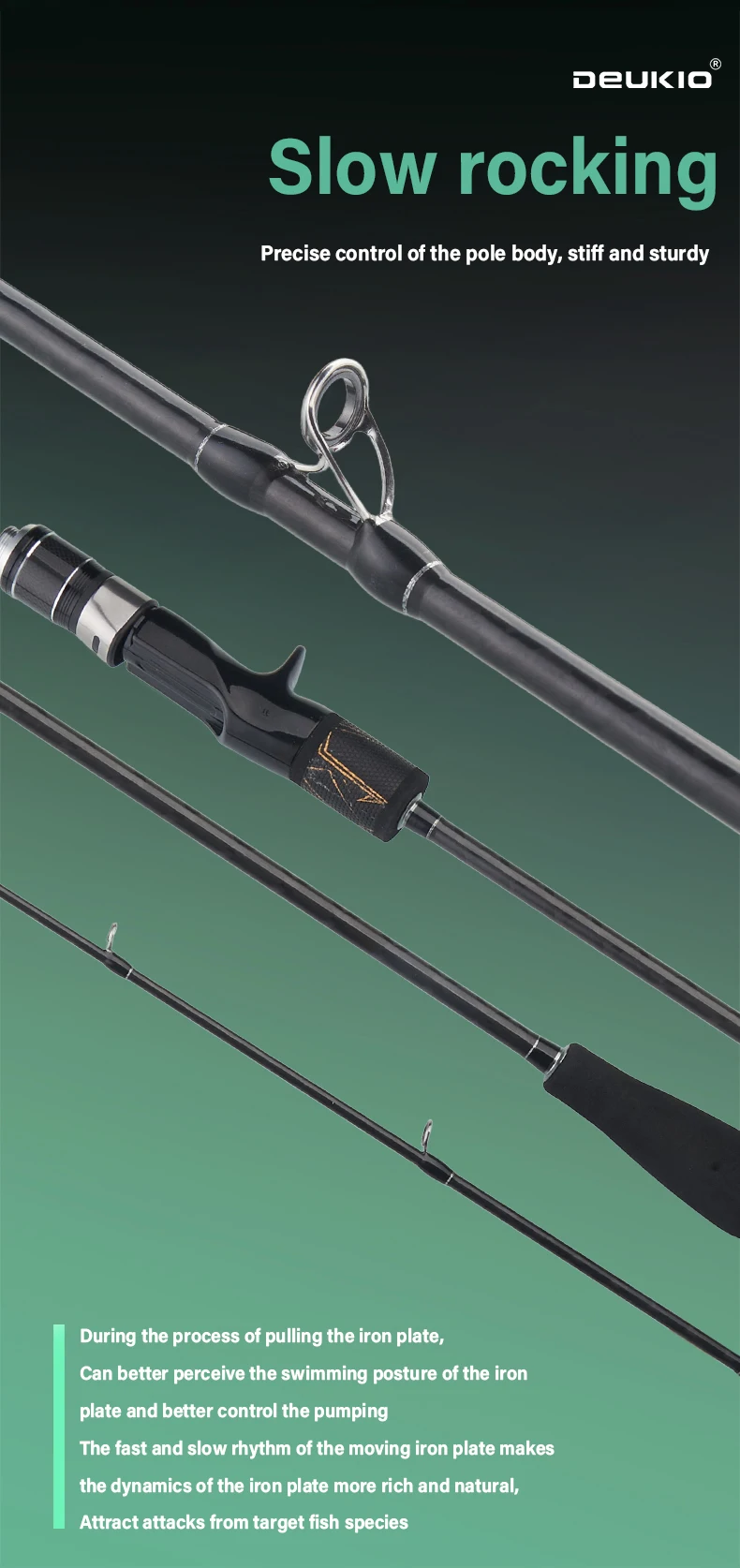 Uso de la caña en escenarios de pesca reales