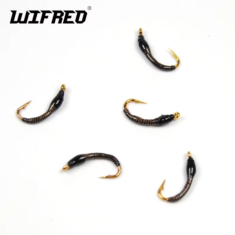 Wifreo Peacock Quill #16 – Ninfa de color natural para trucha