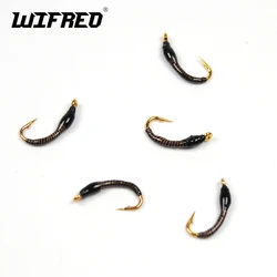 Wifreo Peacock Quill #16 – Ninfa de color natural para trucha