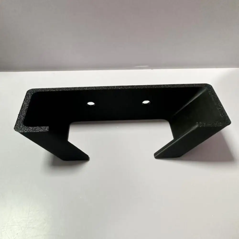 Vista frontal del soporte con diseño antideslizante