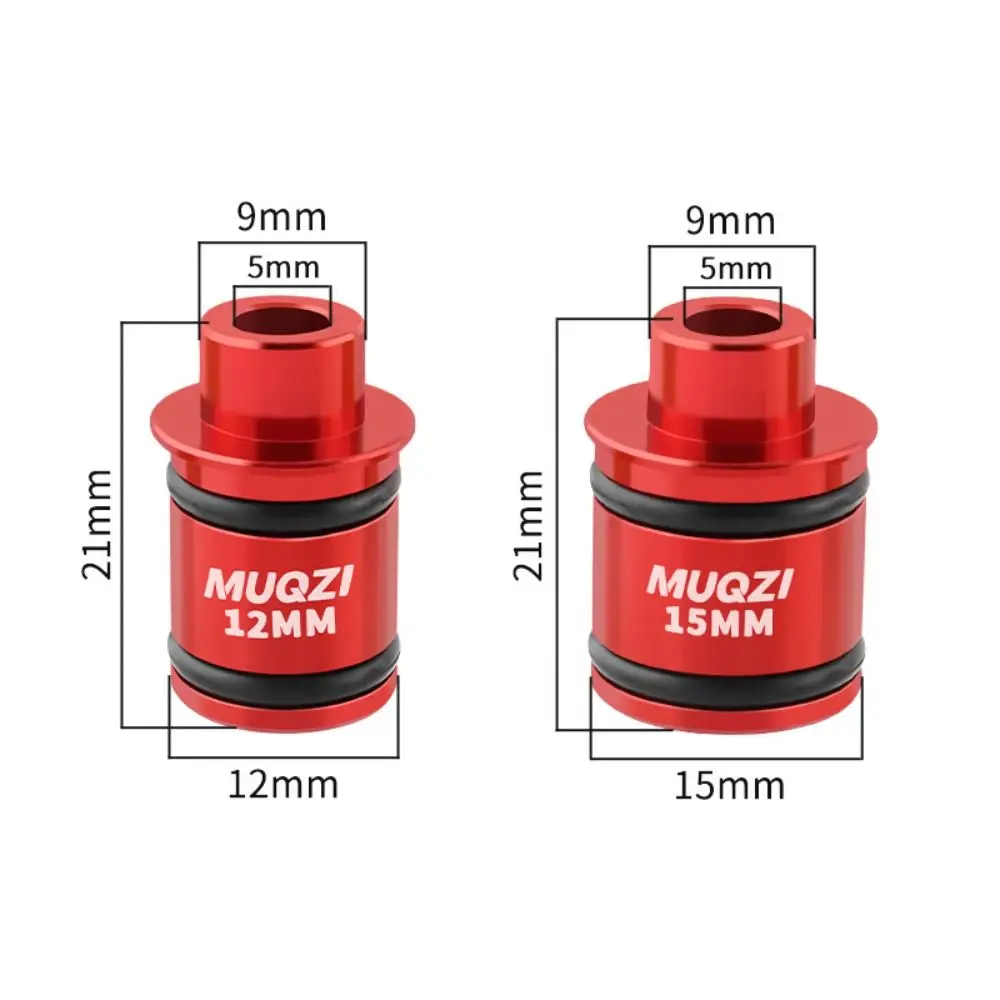 Adaptador de eje pasante en colores