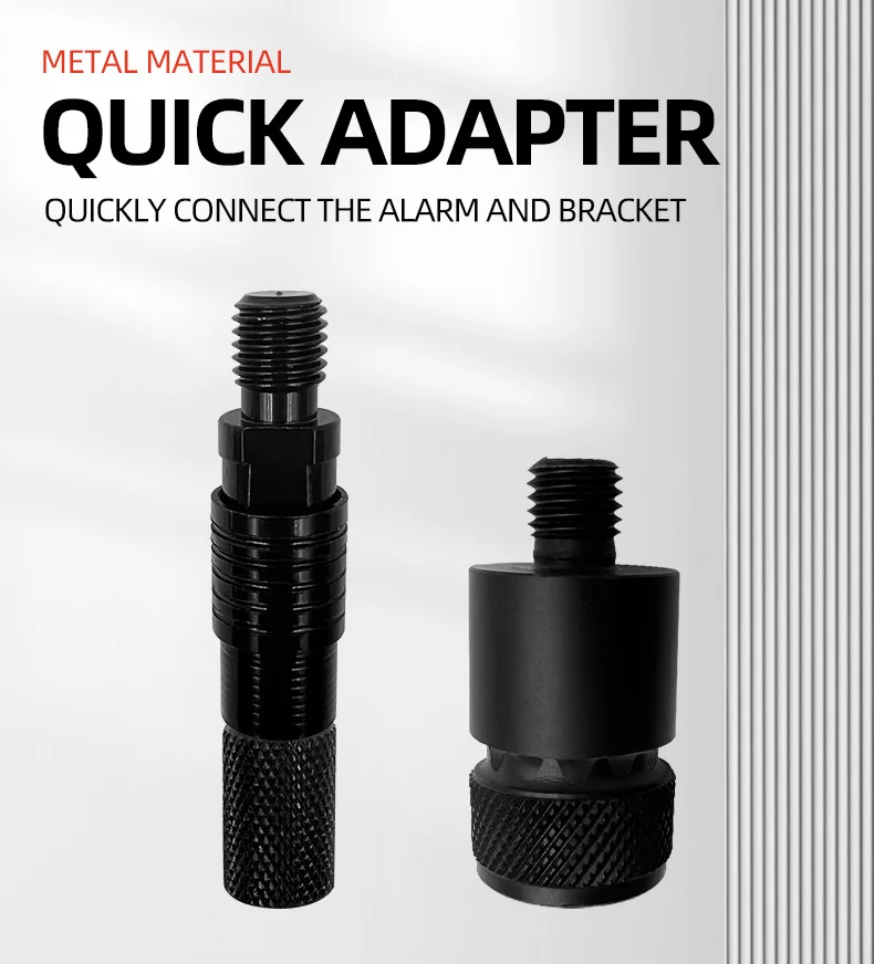 Conector de cambio rápido para carpfishing en detalle