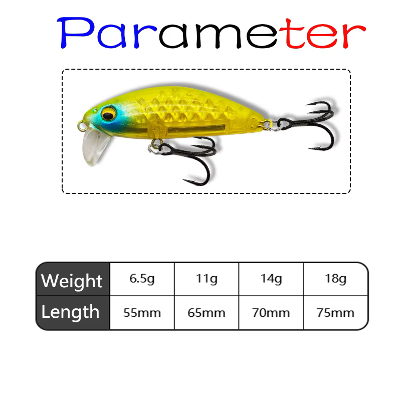 Testar Señuelo Hundente Crankbait para Trucha y Perca - imagen 4