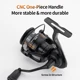 Carrete de pesca giratorio Huidiao Zero Play finesse con freno suave - imagen 3