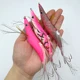 ShareShark señuelo de madera UV para calamar y pulpo – camarón - imagen 5