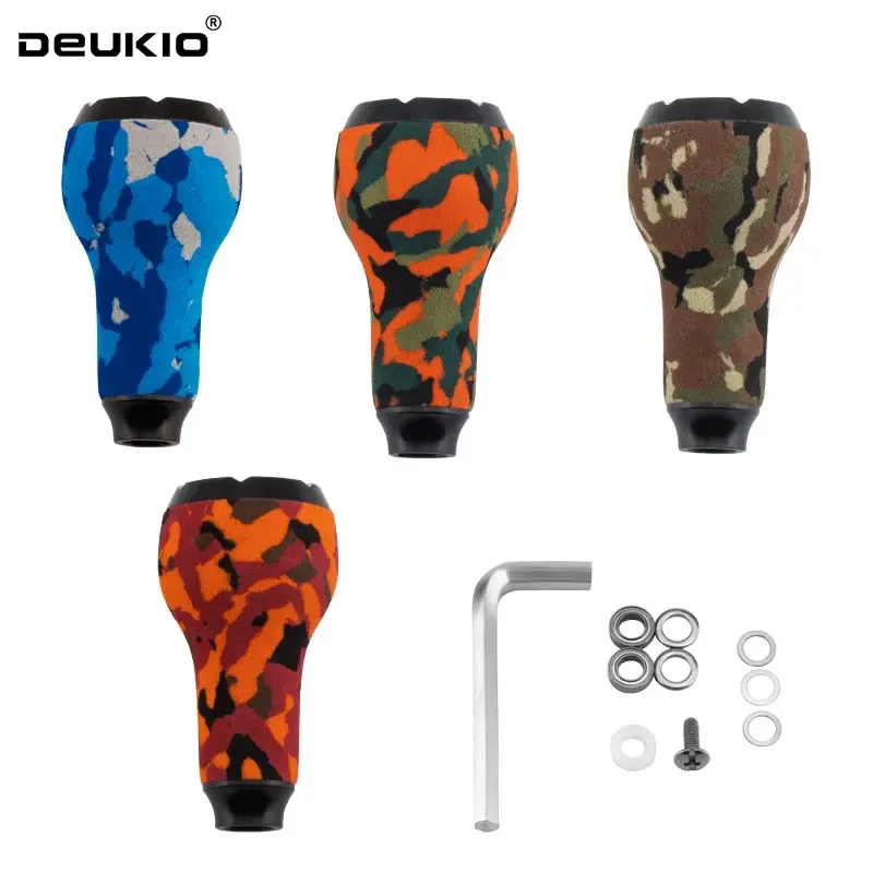 Pomo de carrete EVA DEUKIO calabaza con rosca estanca