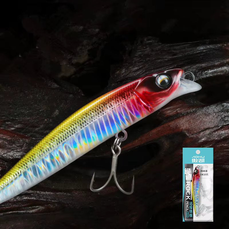 Señuelo minnow hundido de largo alcance para pesca - imagen 4