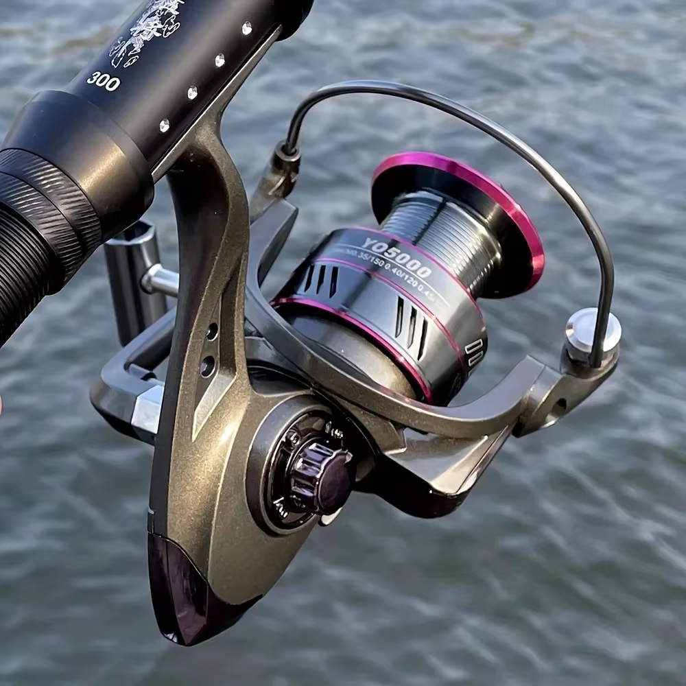 Carrete Spinning YO con potente arrastre para pesca deportiva - imagen 5