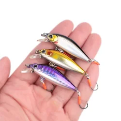 Señuelo Crankbait Minnow 4,5 cm con ojos 3D