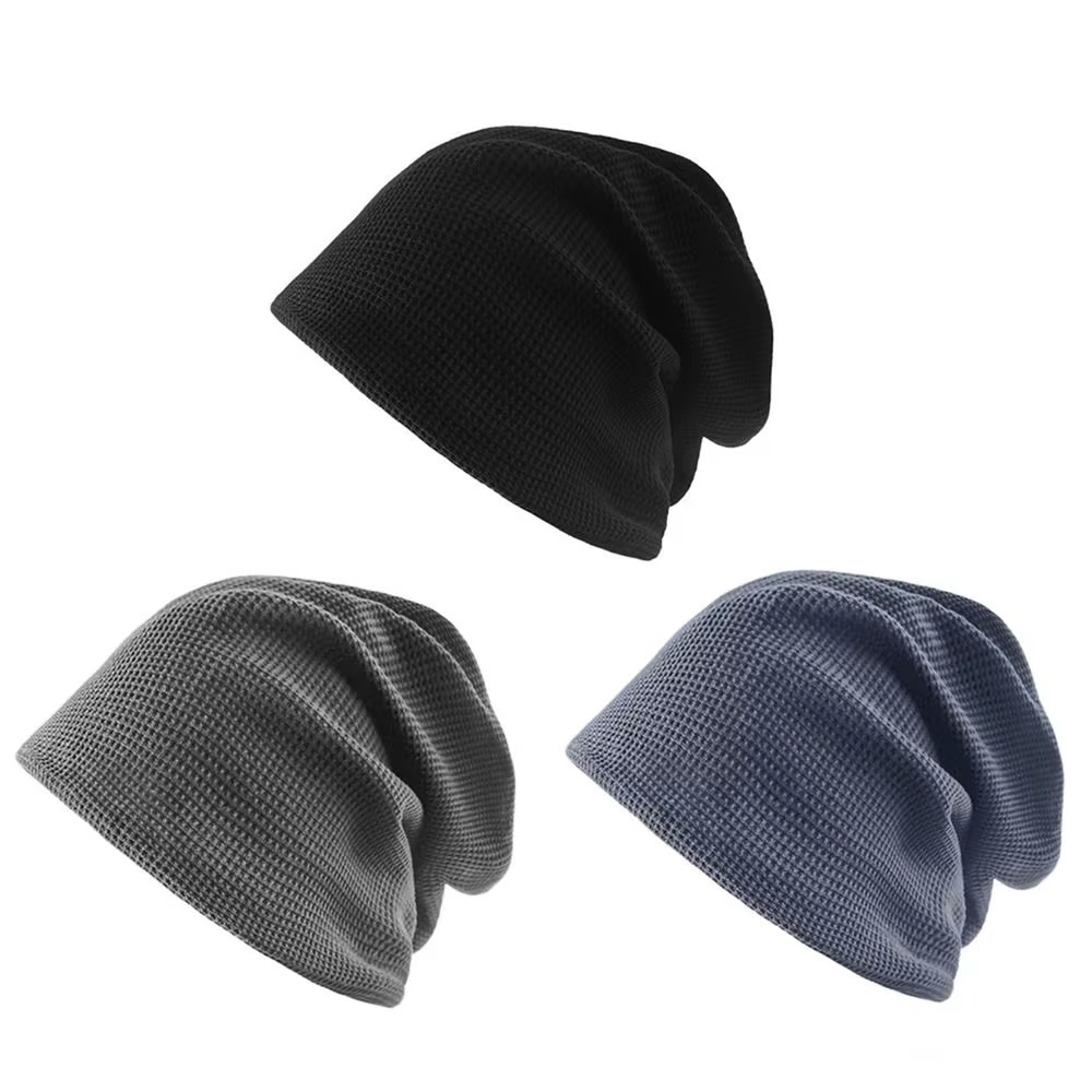 Gorro de punto suave unisex – Color sólido para invierno