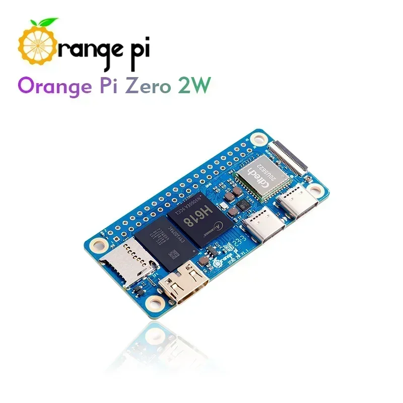 Orange Pi Zero 2W mini PC de placa única Allwinner H618 con WiFi - imagen 5