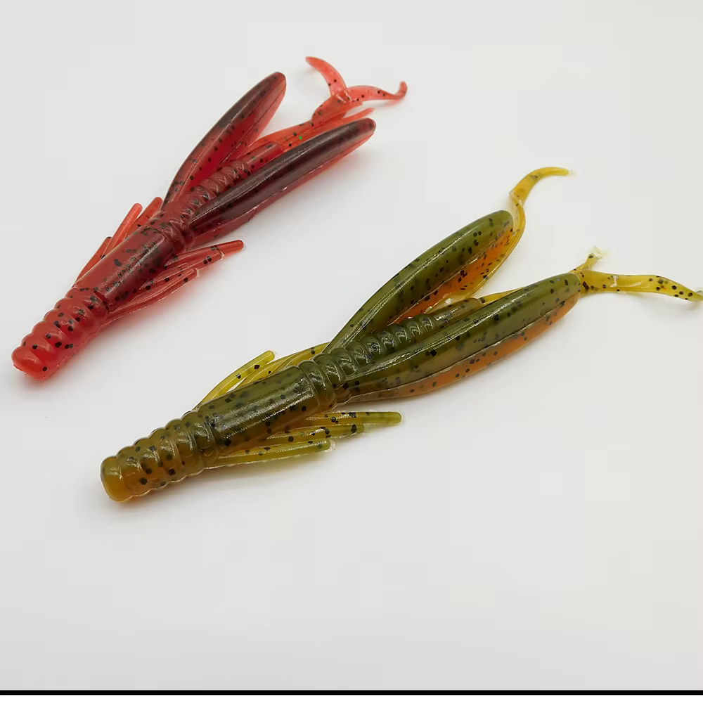 ESFISHING Pork 105mm señuelo para lubina, perca y lucio - imagen 3