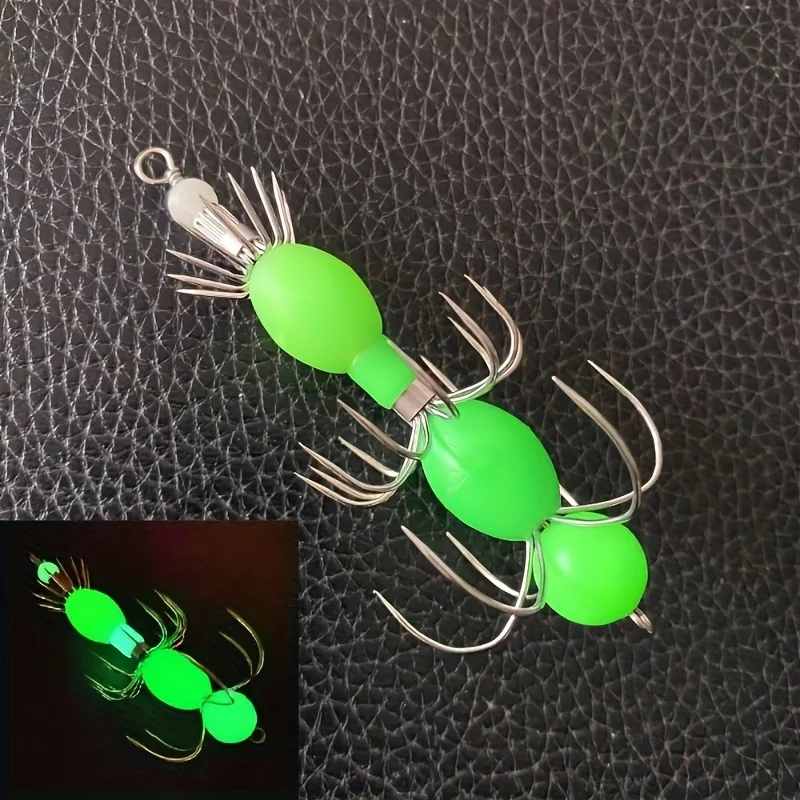 Anzuelo fluorescente para atraer en baja luz