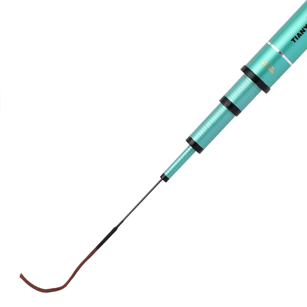FISHINGFANS Caña ultraligera de fibra de carbono para carpa - imagen 2