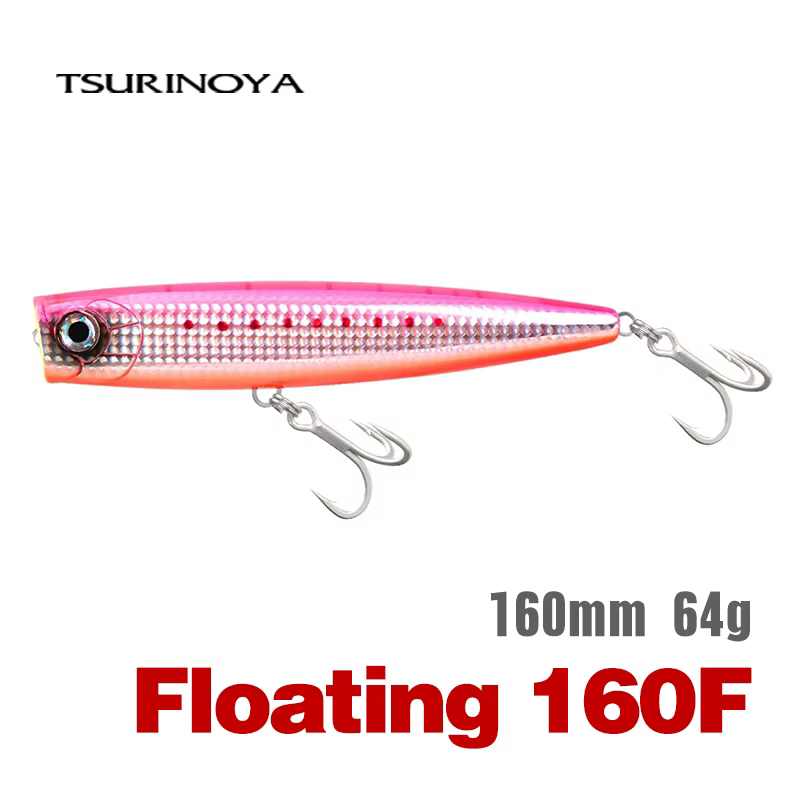 Popper TSURINOYA 160F 160mm 68g curricán GT agua salada