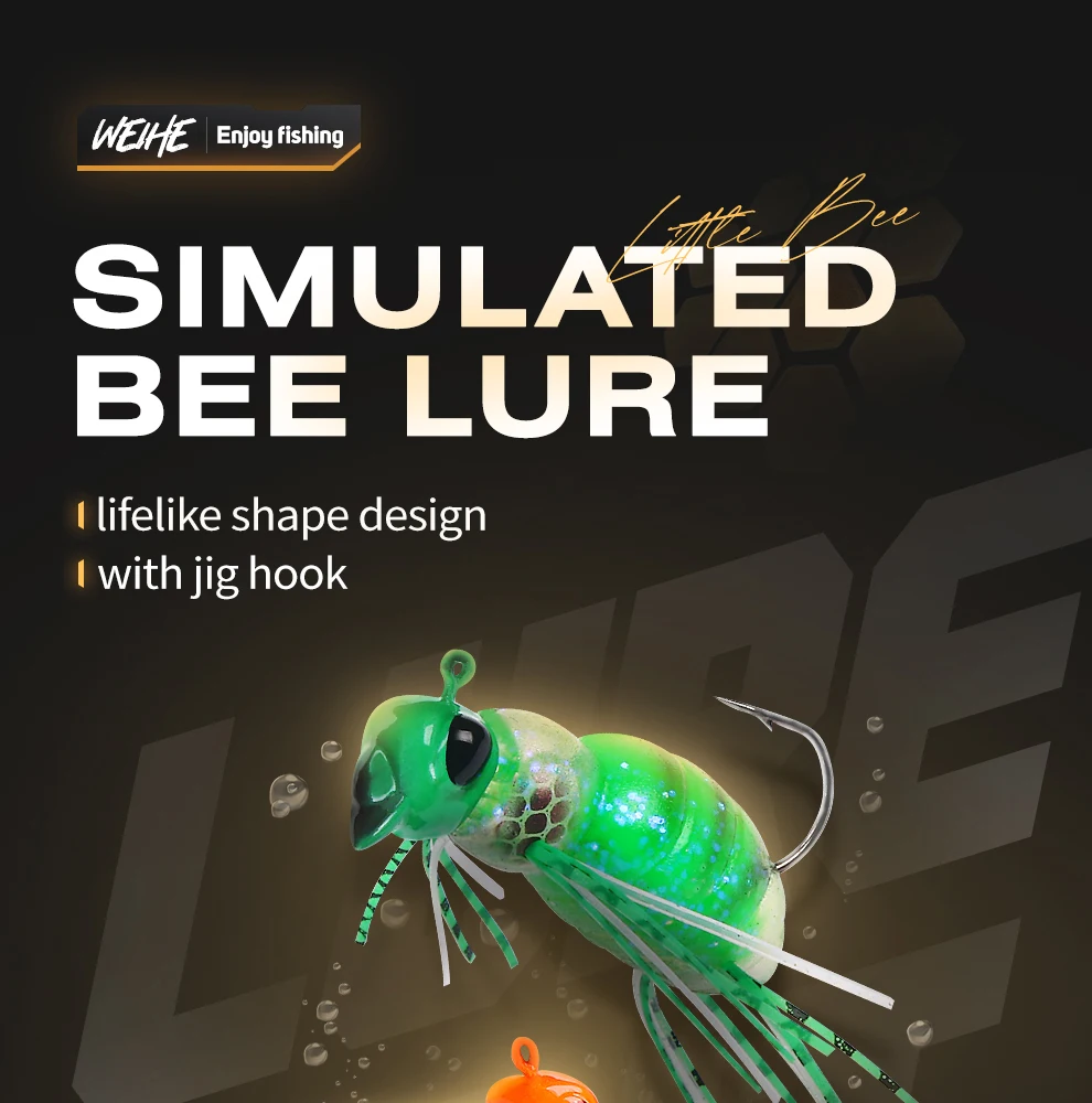 WEIHE señuelo de abeja en detalle