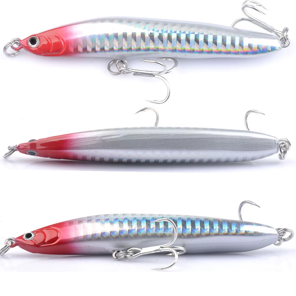 Señuelo Minnow Nunktak A-17G/B-14G/C-19G – Lance largo alcance 3D - imagen 2