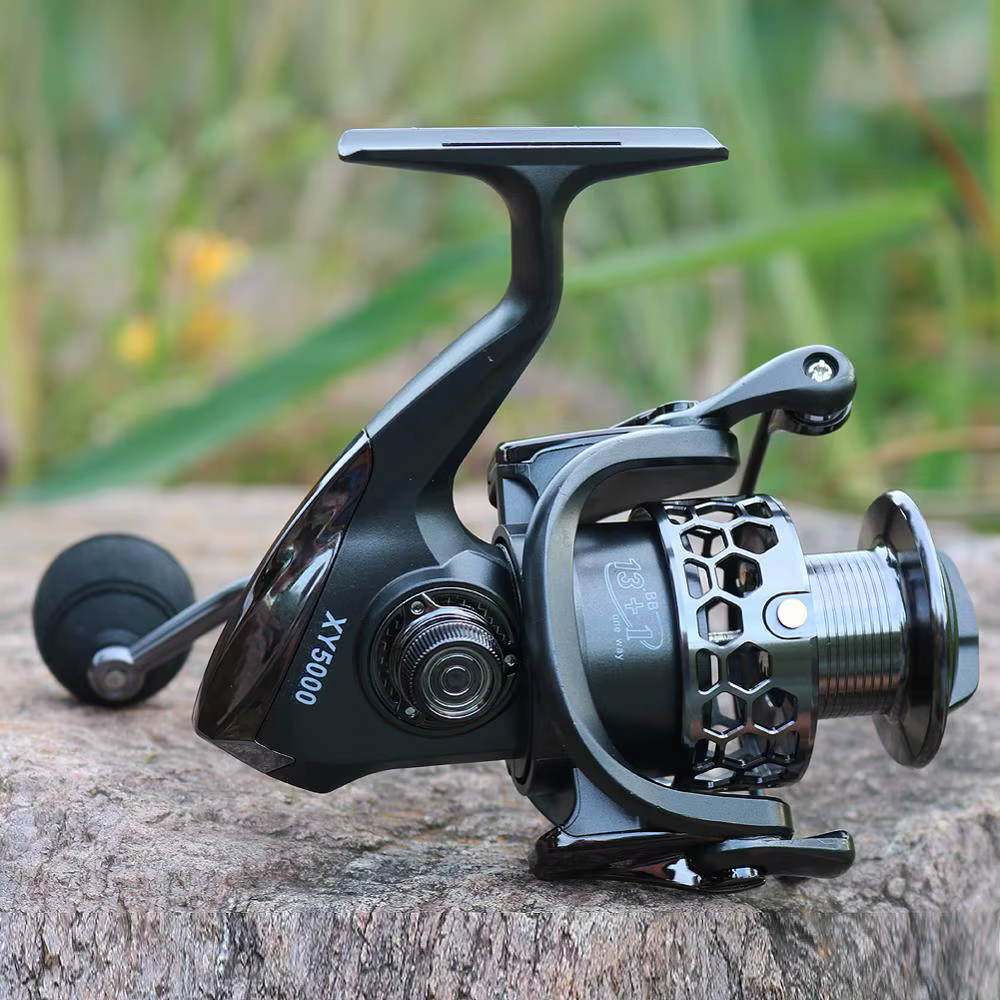 Sougayilang Carrete Giratorio Aluminio – Arrastre potente para pesca - imagen 5