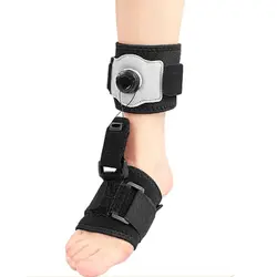 Soporte pie caído ajustable con perilla – correa transpirable