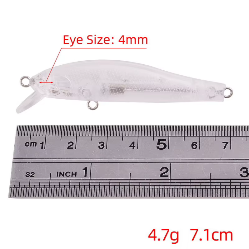 Señuelo Minnow con Anillo Magnético Lua Bait - imagen 5