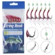 FREE FISHER Sabiki luminoso con anzuelos de cuerda y púas - imagen 2