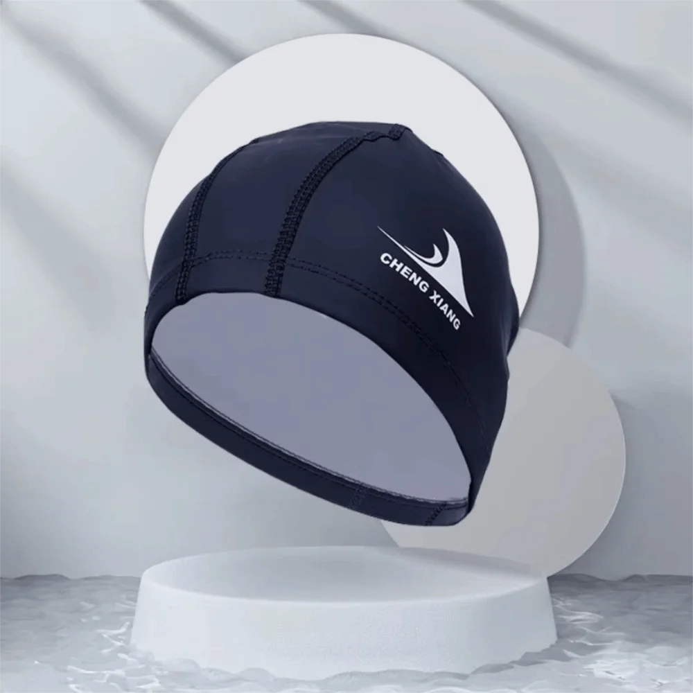 Gorro de natación elástico transpirable e impermeable de PU - imagen 2