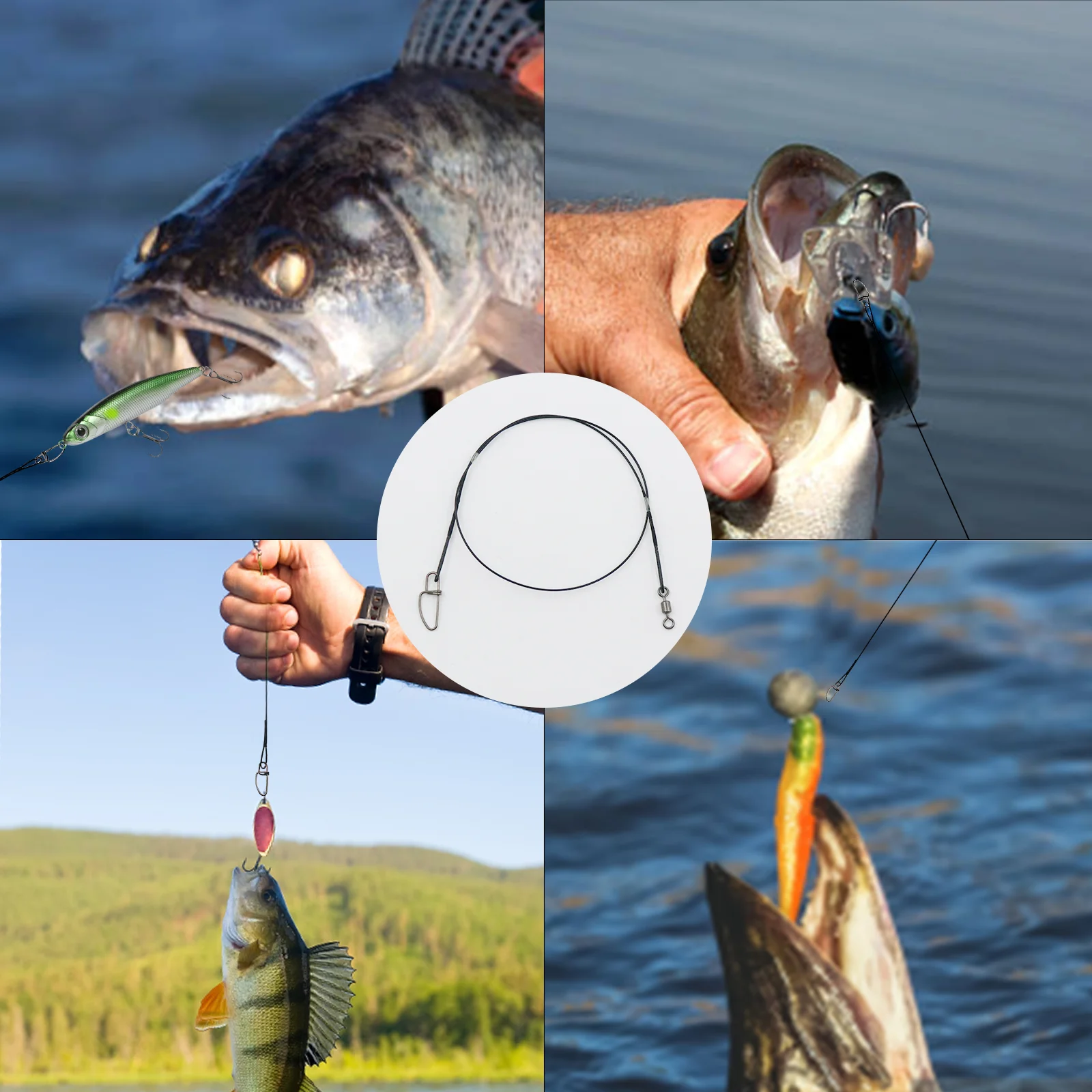 Vista completa del pack de aparejos FishTrip