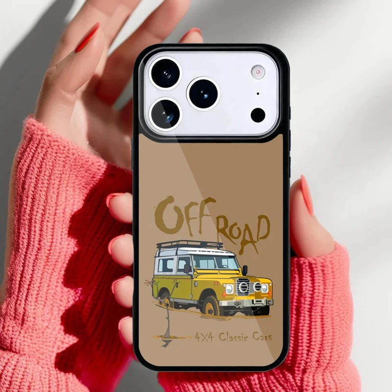Detalle del diseño off-road en la funda