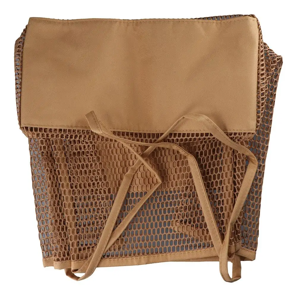 Bolso Tote Caqui de gran capacidad con bolsillos de malla - imagen 2