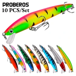 Señuelo Minnow Flotante 3D 95mm – Wobbler para Lubina y Lucio