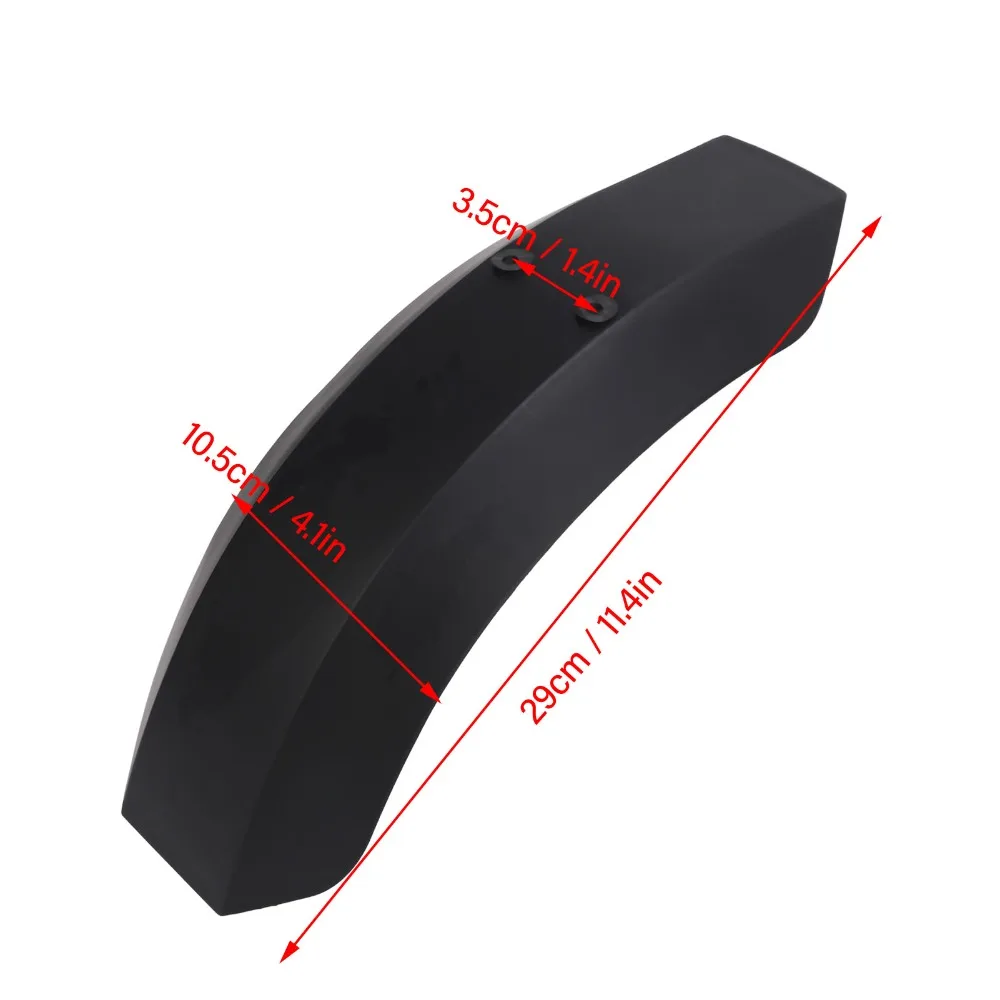 Guardabarros delantero para patinete KUGOO M5 en color negro