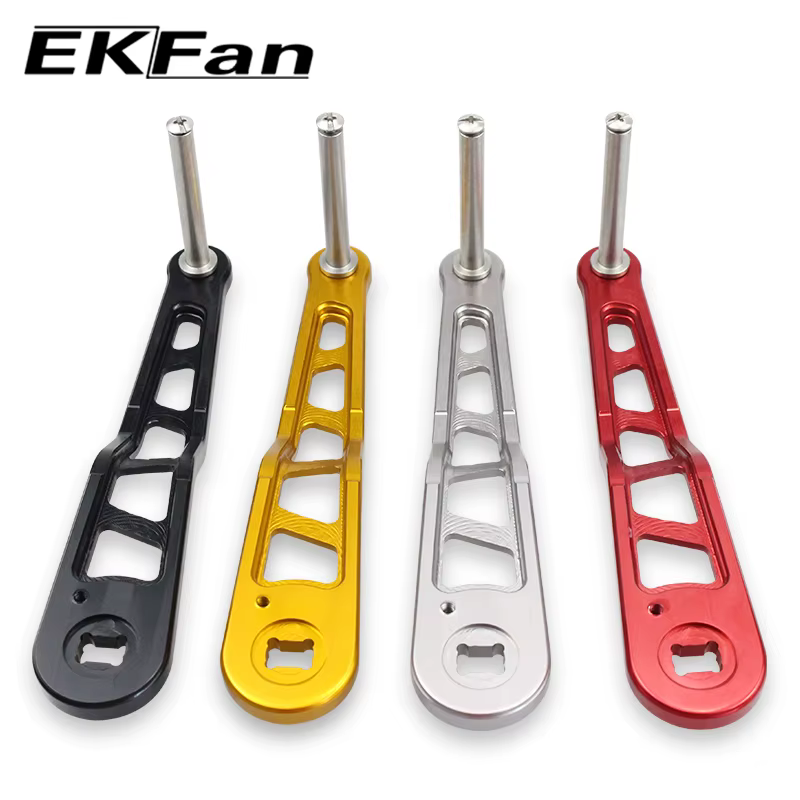 Mango de Carrete EKfan 120mm – Acero CNCinoxidable - imagen 2