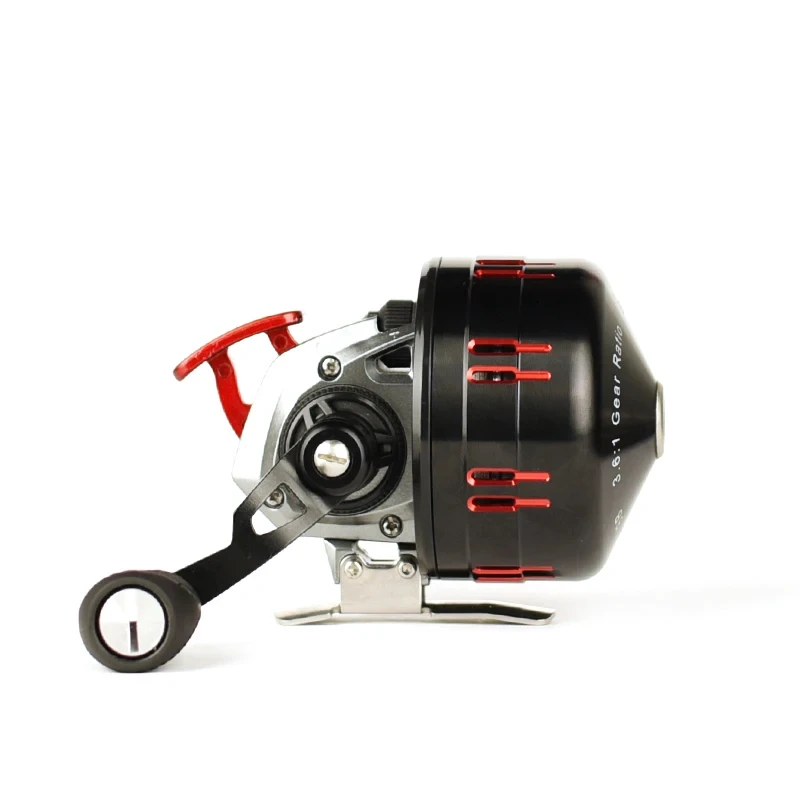 Carrete Baitcast Metal BL39 – Negro/rojo 3,6:1 para pesca - imagen 4