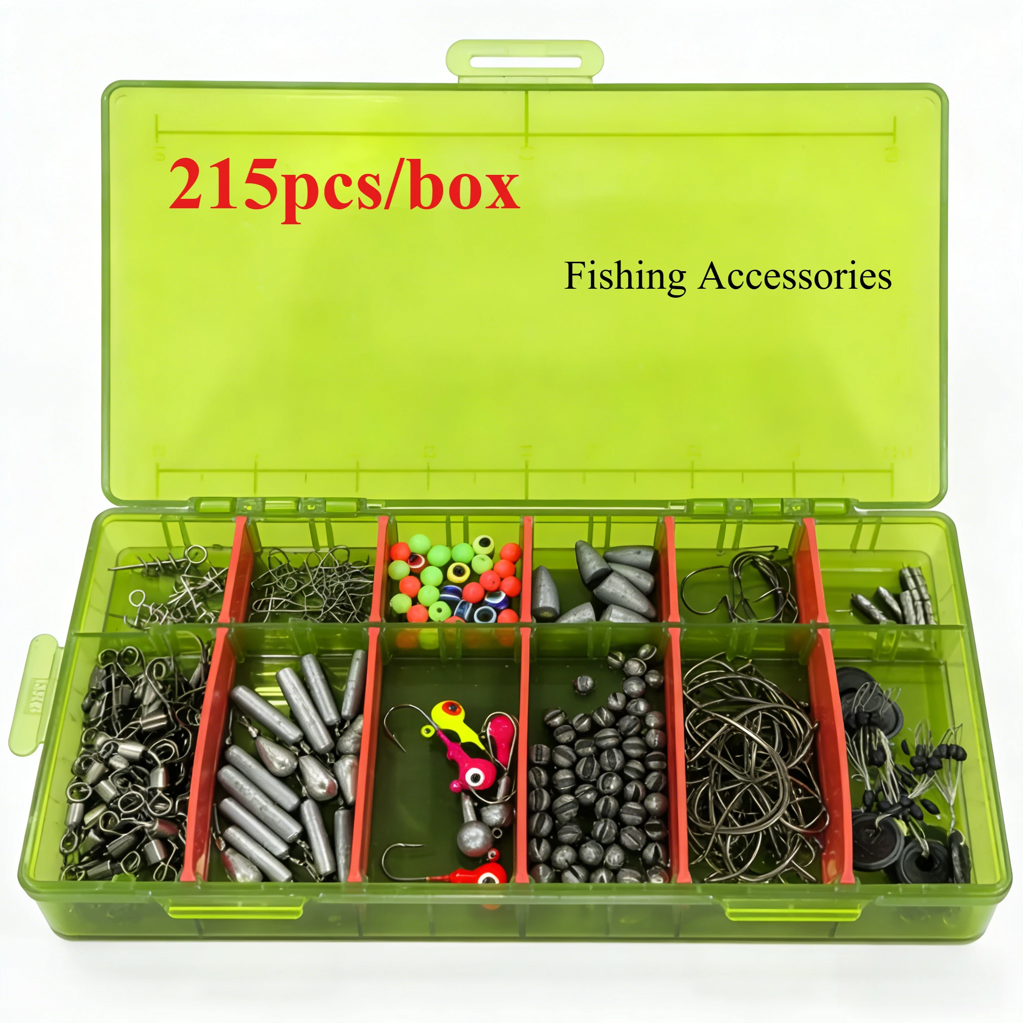 Kit de pesca Goture 215 piezas completo