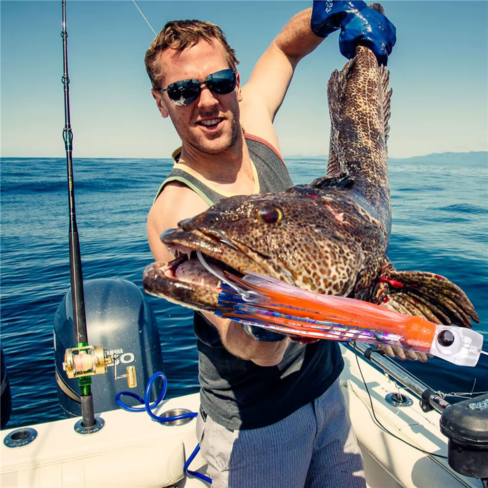Mahi Marlin Wahoo – Señuelo curricán con falda para atún - imagen 5