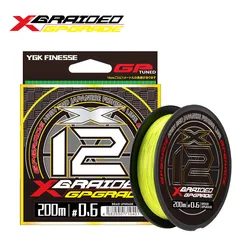 YGKX línea de pesca trenzada multifilamento X12 para carpa y mar
