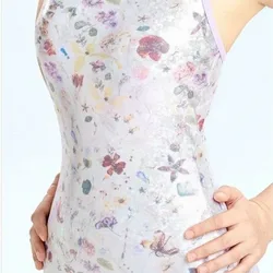 Bañador secado rápido resistente al cloro con estampado moderno