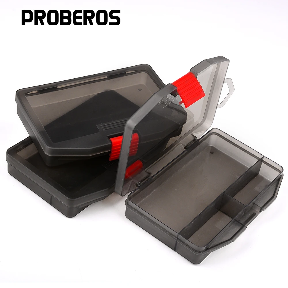 Caja de pesca PROBEROS gran capacidad para señuelos y anzuelos