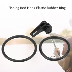 Portaceños de Plástico para Caña con Anillos de Goma – Set de Pesca