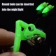 Alarmas de mordedura para caña con clip y campana verde ABS - imagen 5