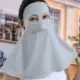 Mascarilla protección solar pesca cubrecara transpirable antipolvo - imagen 2